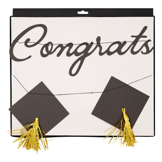 Congrats GRAD Banner (Set of 2)