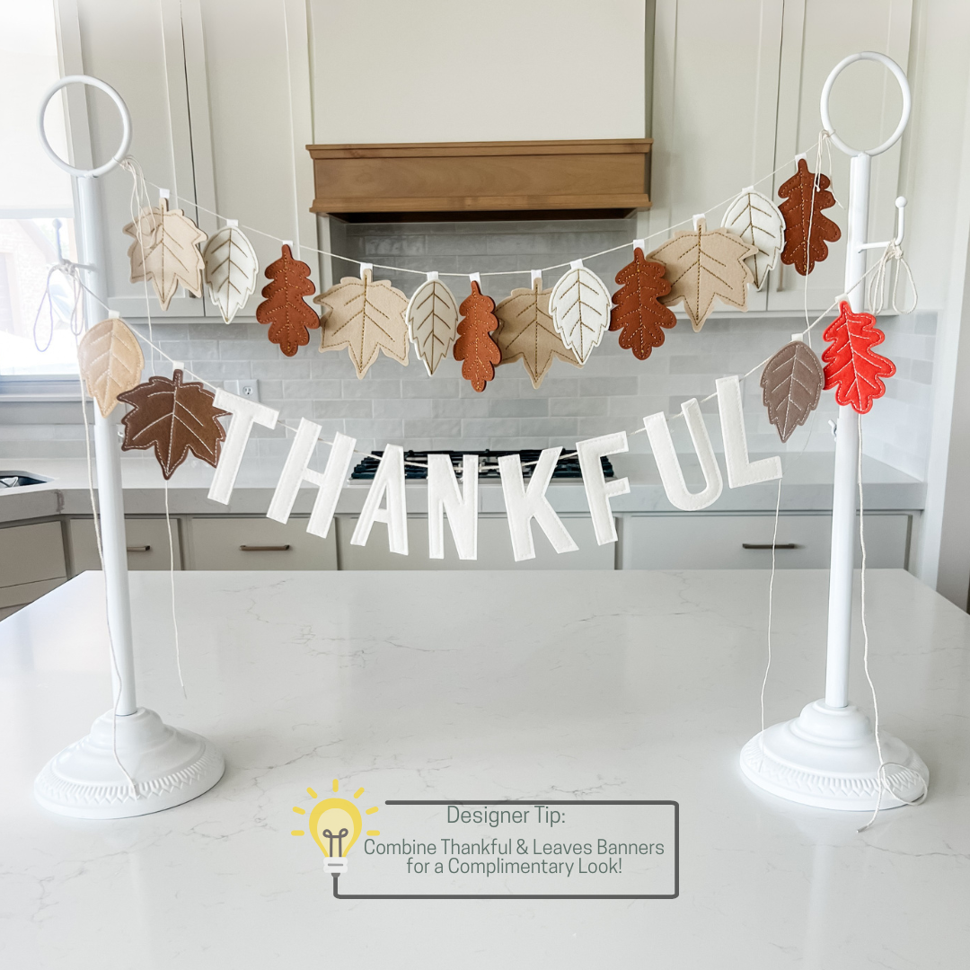 Thankful Felt Banner