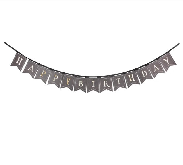 Happy Halloween/Birthday Banner