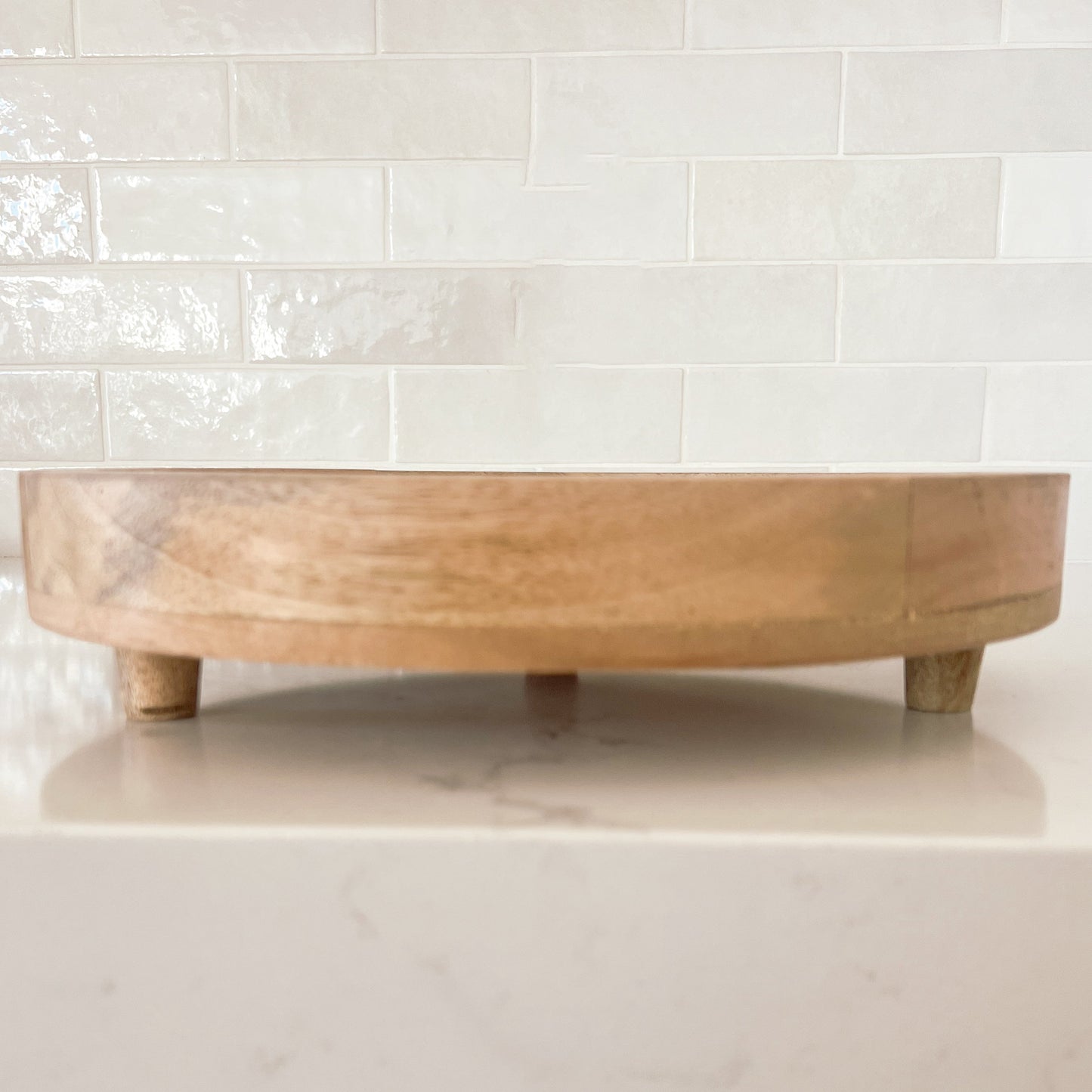 Party & Celebration I'm a Natural Plate Holder entertaining hosting wood serveware