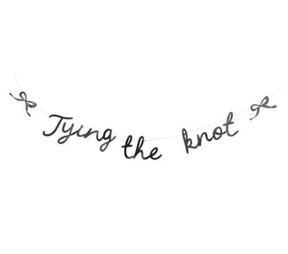 Tying the Knot Banner