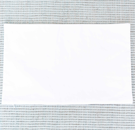 pillow cover White Cotton Canvas I Got Your Back Lumbar Pillow Cover entertaining hosting wood serveware