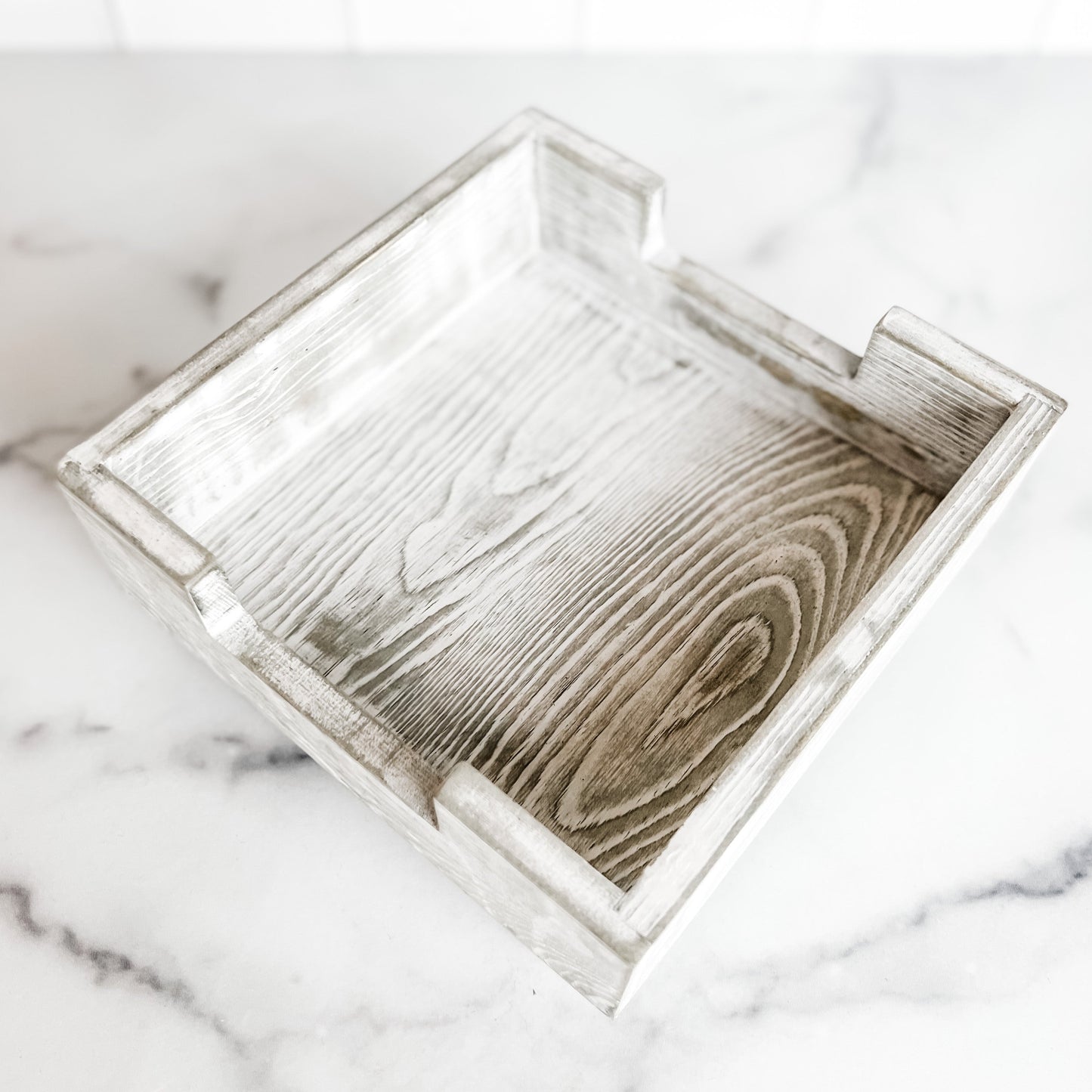 Party & Celebration Classy Napkin Holder entertaining hosting wood serveware