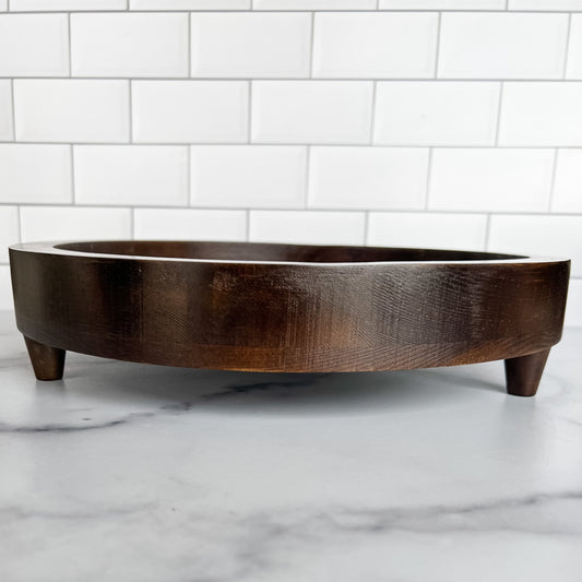 Party & Celebration Let's Celebrate! Plate Holder entertaining hosting wood serveware