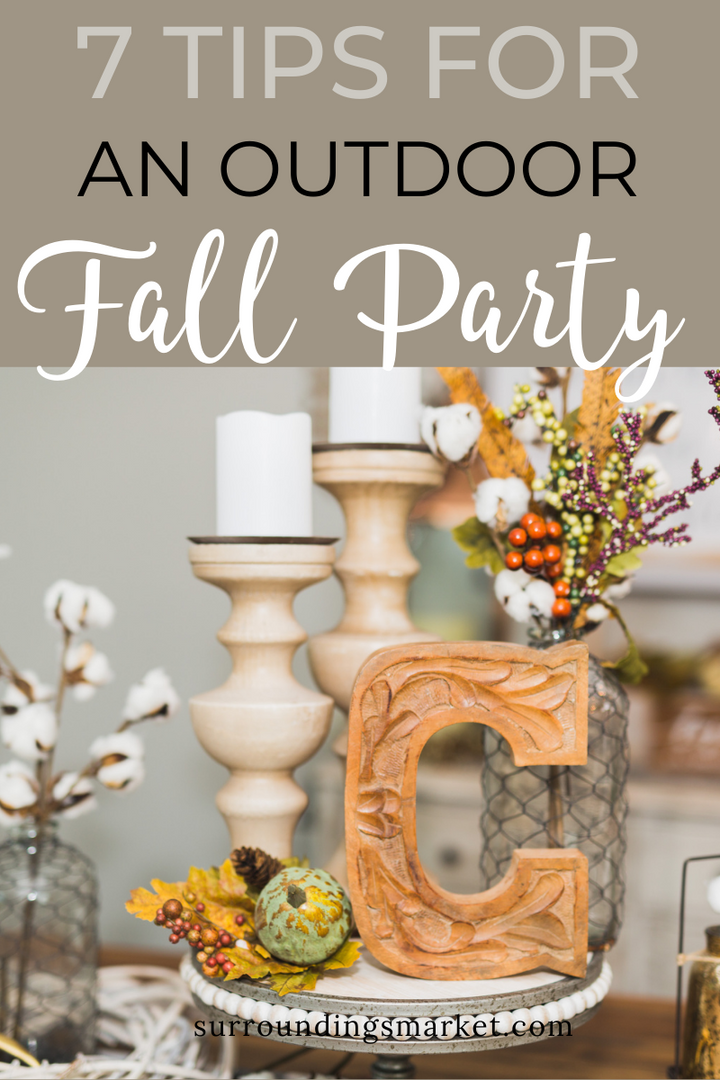 7 Tips for an Outdoor Fall Party