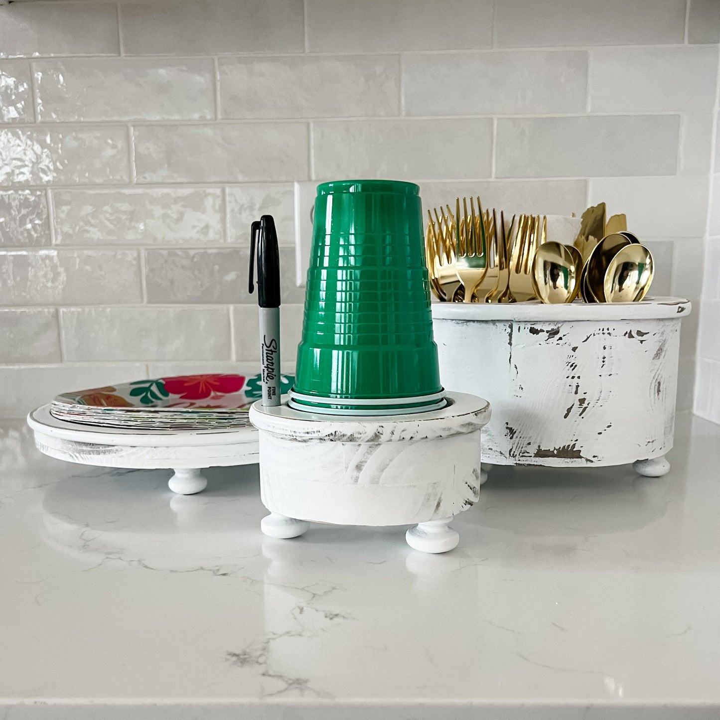 Antiqued Finish Hosting Essentials Set