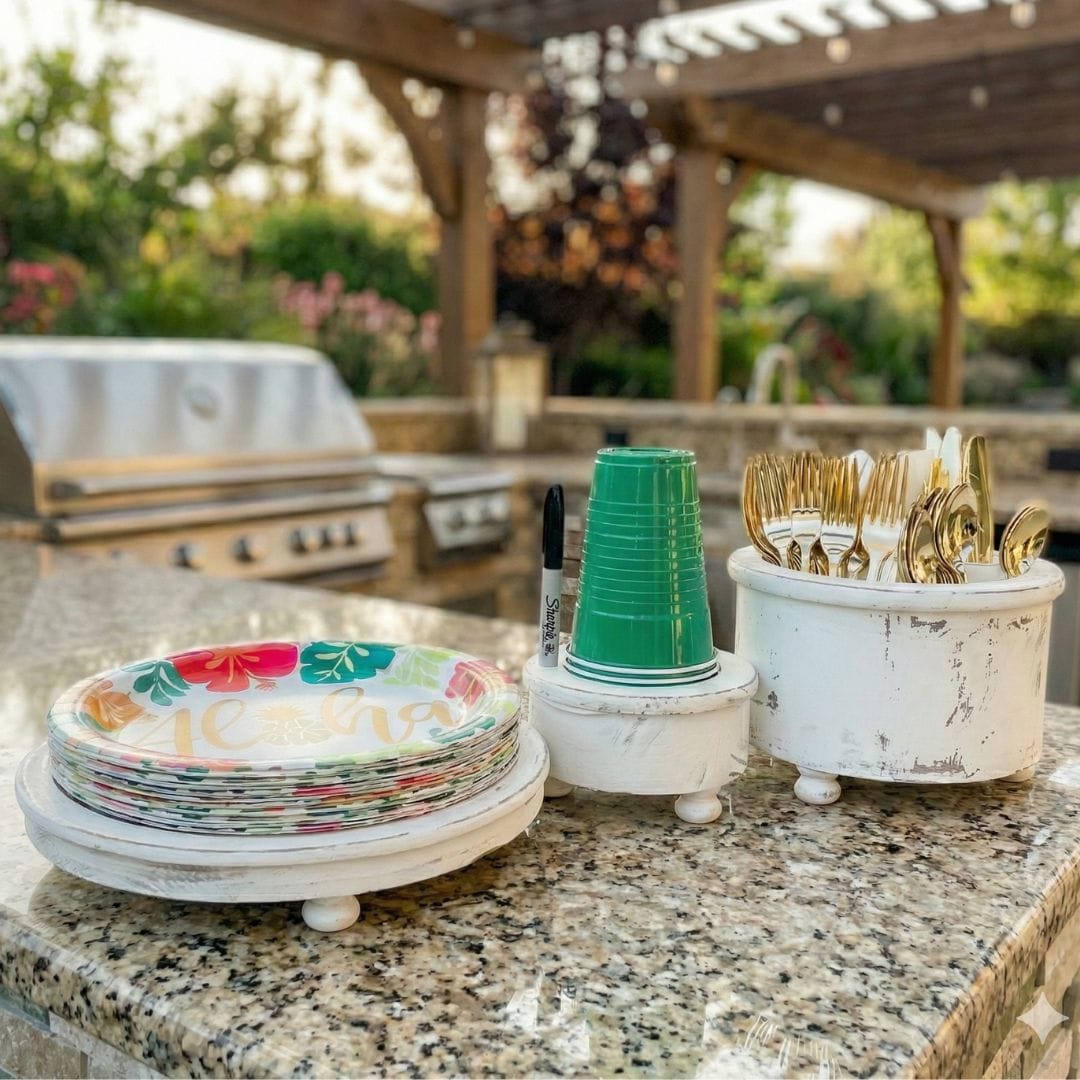 Antiqued Finish Hosting Essentials Set