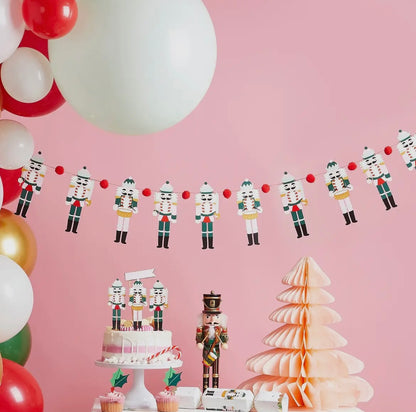 Nutcracker Christmas Banner