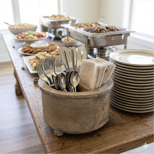 RUSTIC - Farmhouse Utensil Caddy