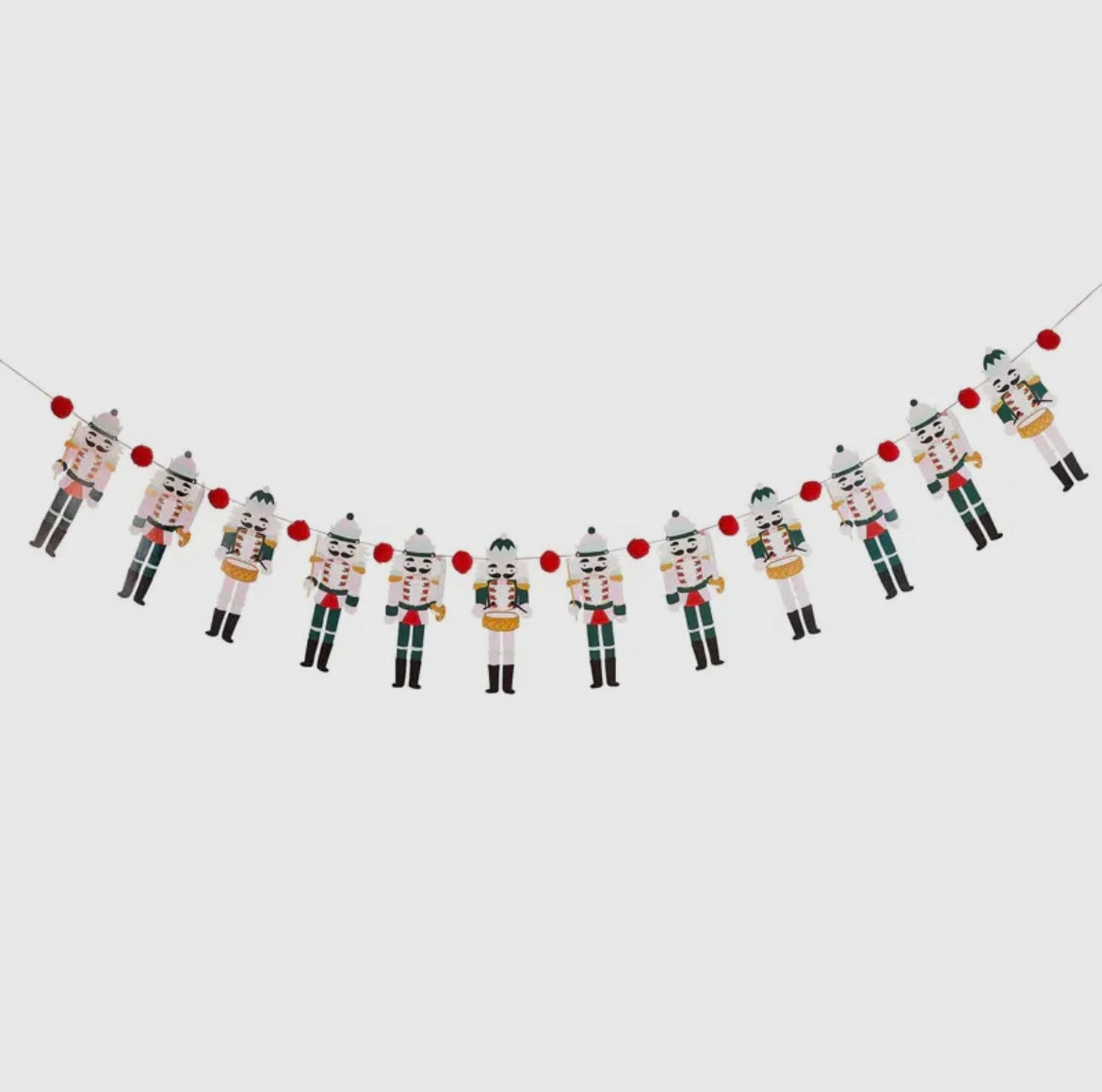 Nutcracker Christmas Banner