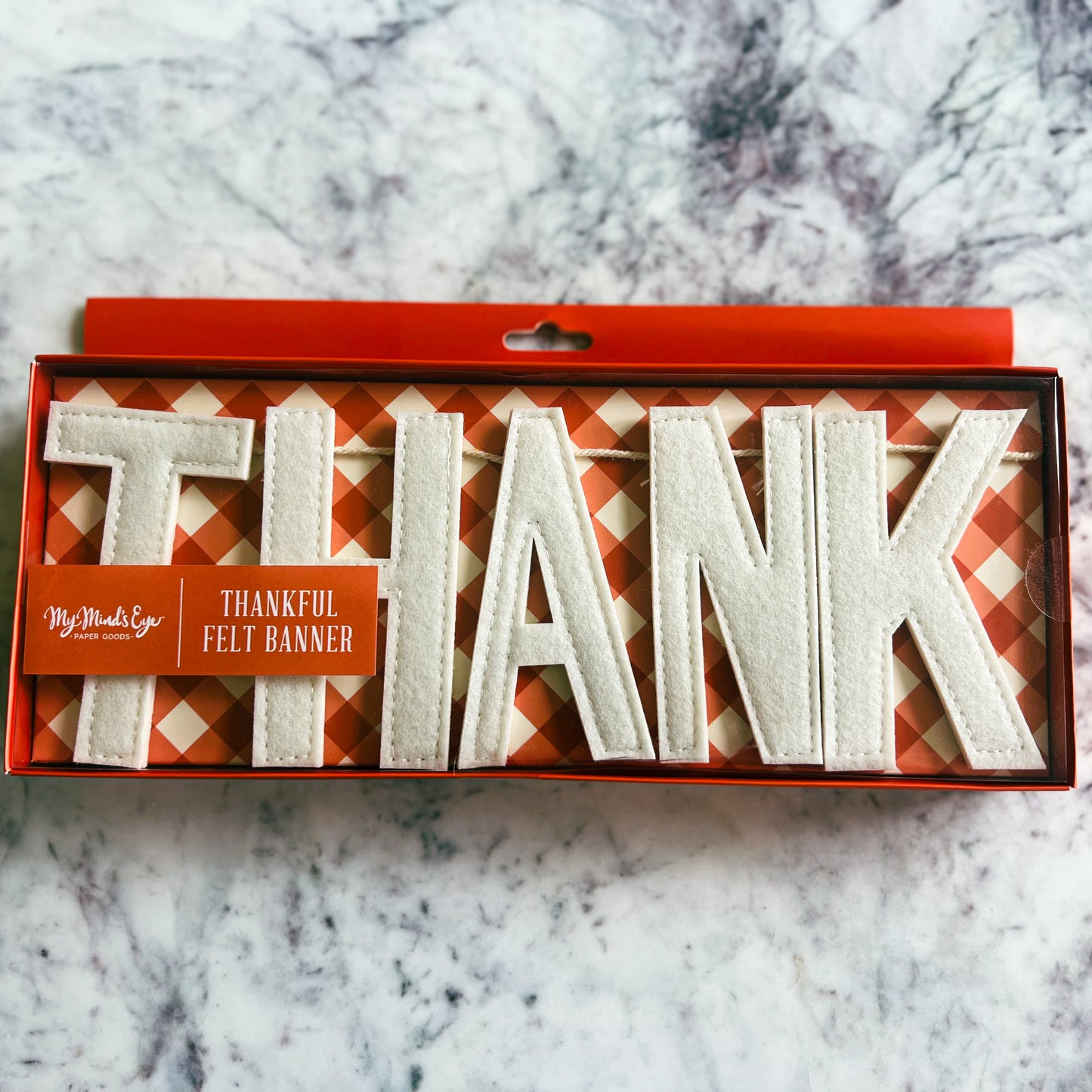 Thankful Felt Banner