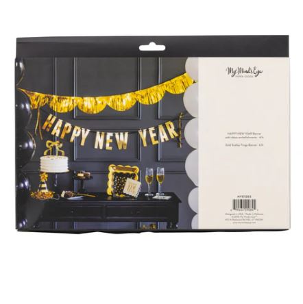 All That Glam New Year's Eve Banner (Set of 2)