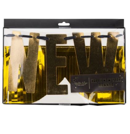 All That Glam New Year's Eve Banner (Set of 2)