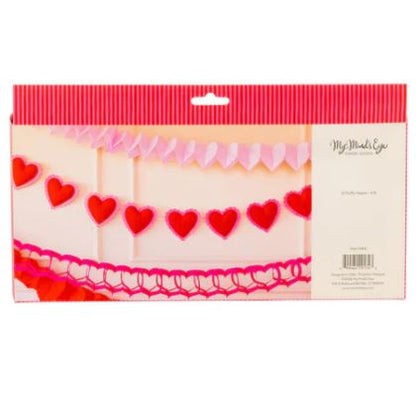 Heart Felt Valentines Puffy Heart Banner