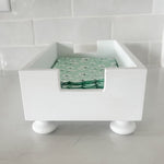 Party & Celebration Classy Towelette Holder entertaining hosting wood serveware