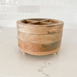 Party & Celebration I'm a Natural Utensil Caddy entertaining hosting wood serveware