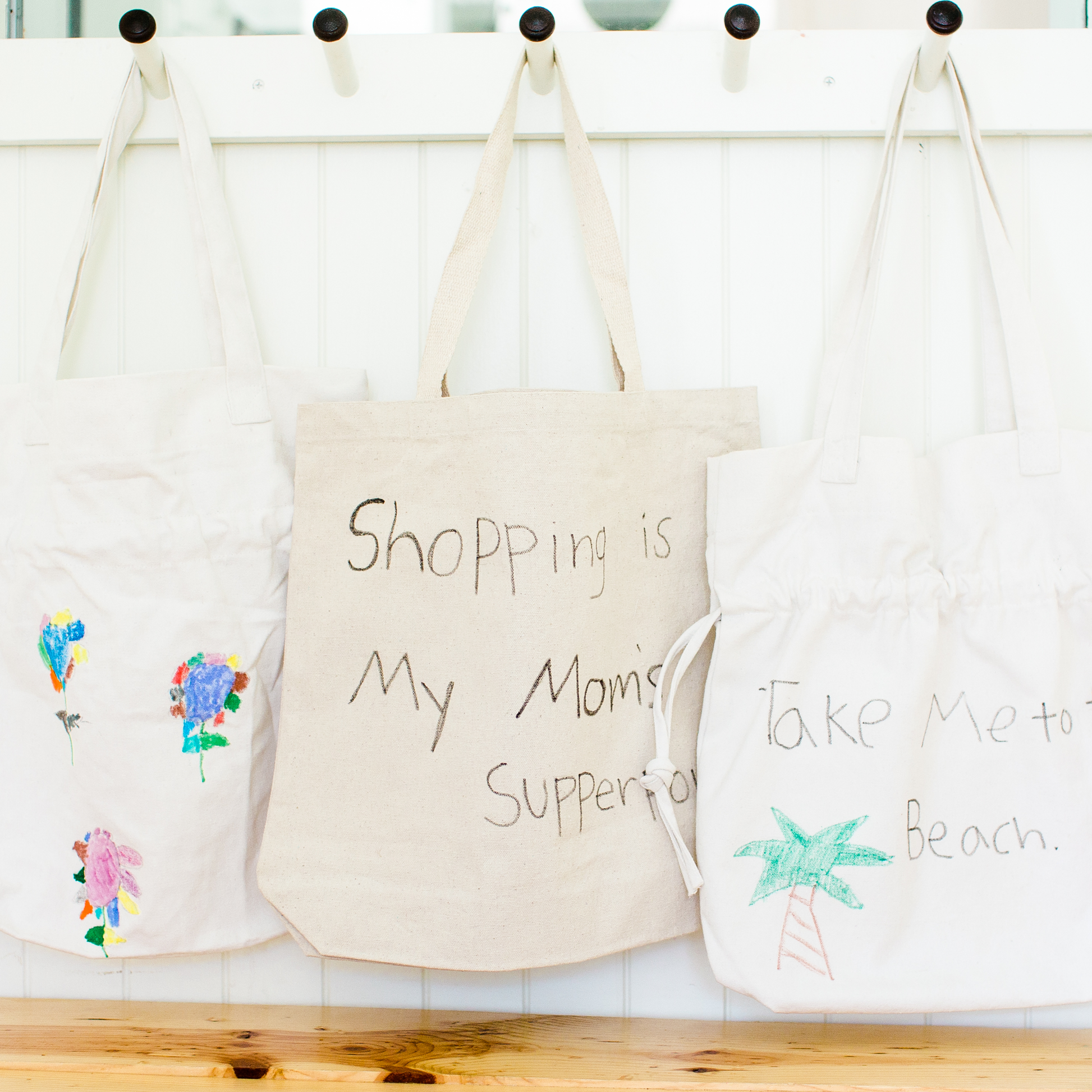 Cotton Duck Paper Grocery Bag Tote