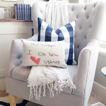 pillow cover I Got Your Back Lumbar Pillow Cover entertaining hosting wood serveware