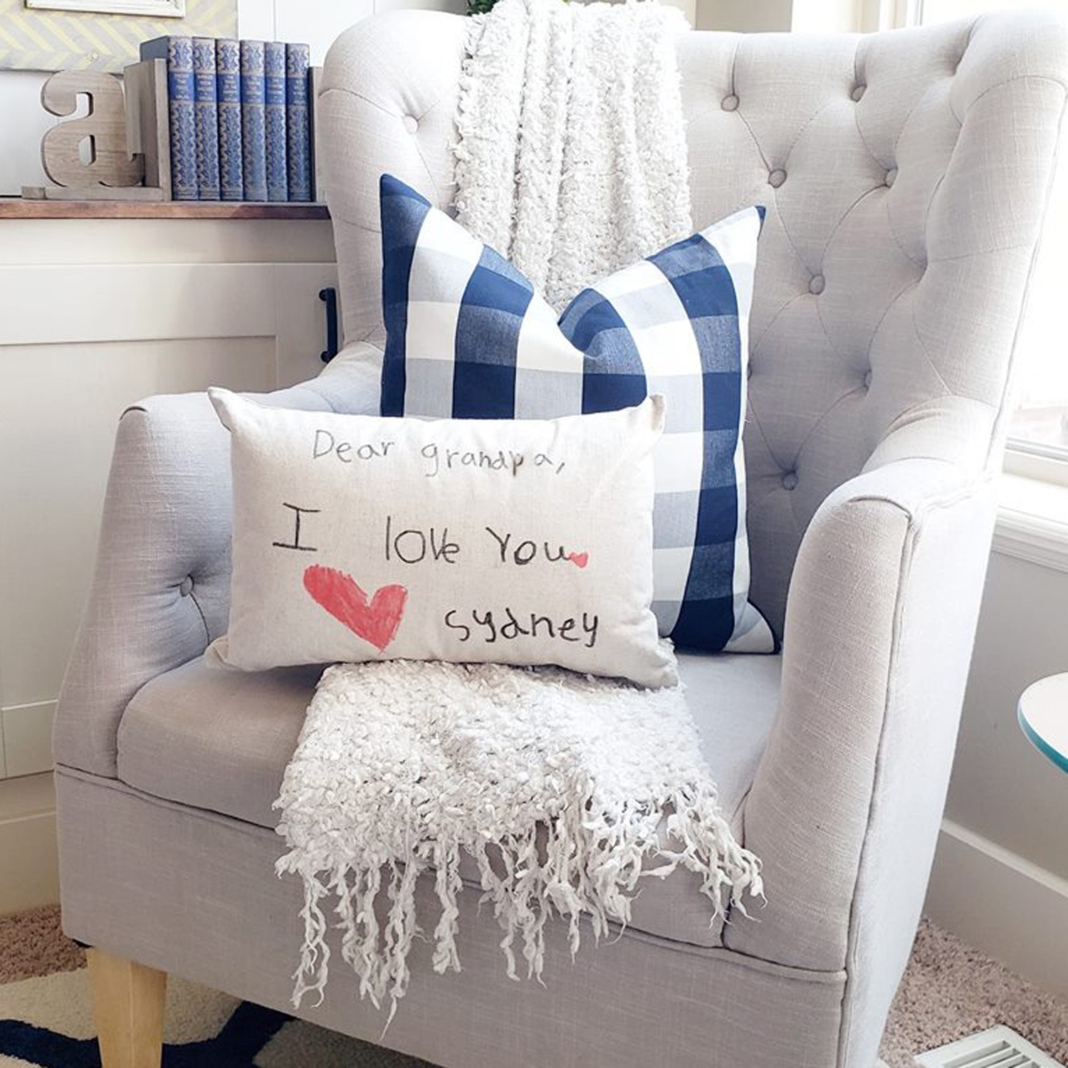 pillow cover I Got Your Back Lumbar Pillow Cover entertaining hosting wood serveware