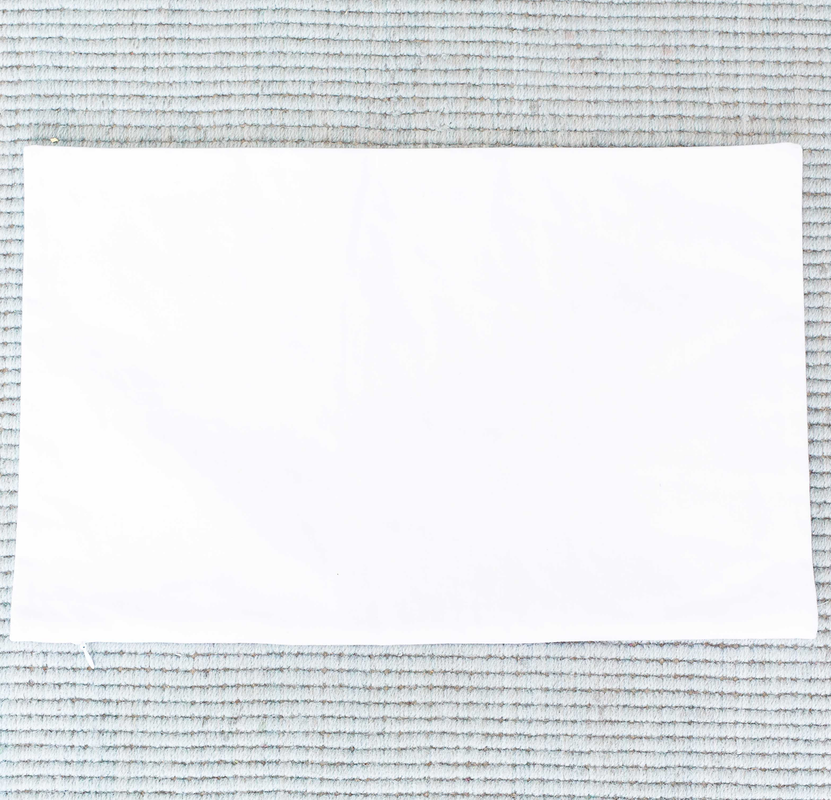 pillow cover White Cotton Canvas I Got Your Back Lumbar Pillow Cover entertaining hosting wood serveware