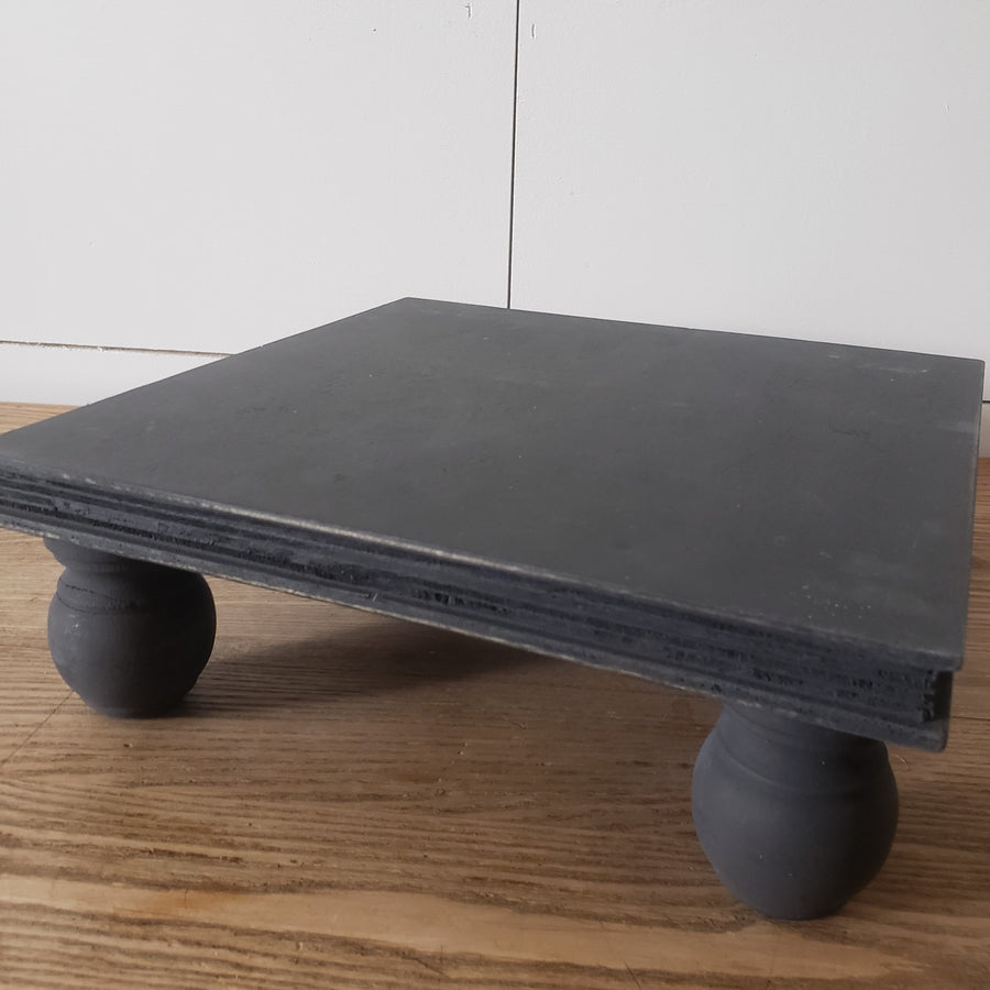 Black Raise Me Up Elevated Server entertaining hosting wood serveware