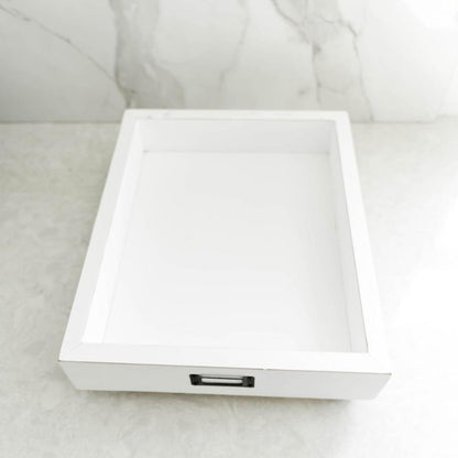 caddy No Dishes Please Disposable Pan Holder entertaining hosting wood serveware