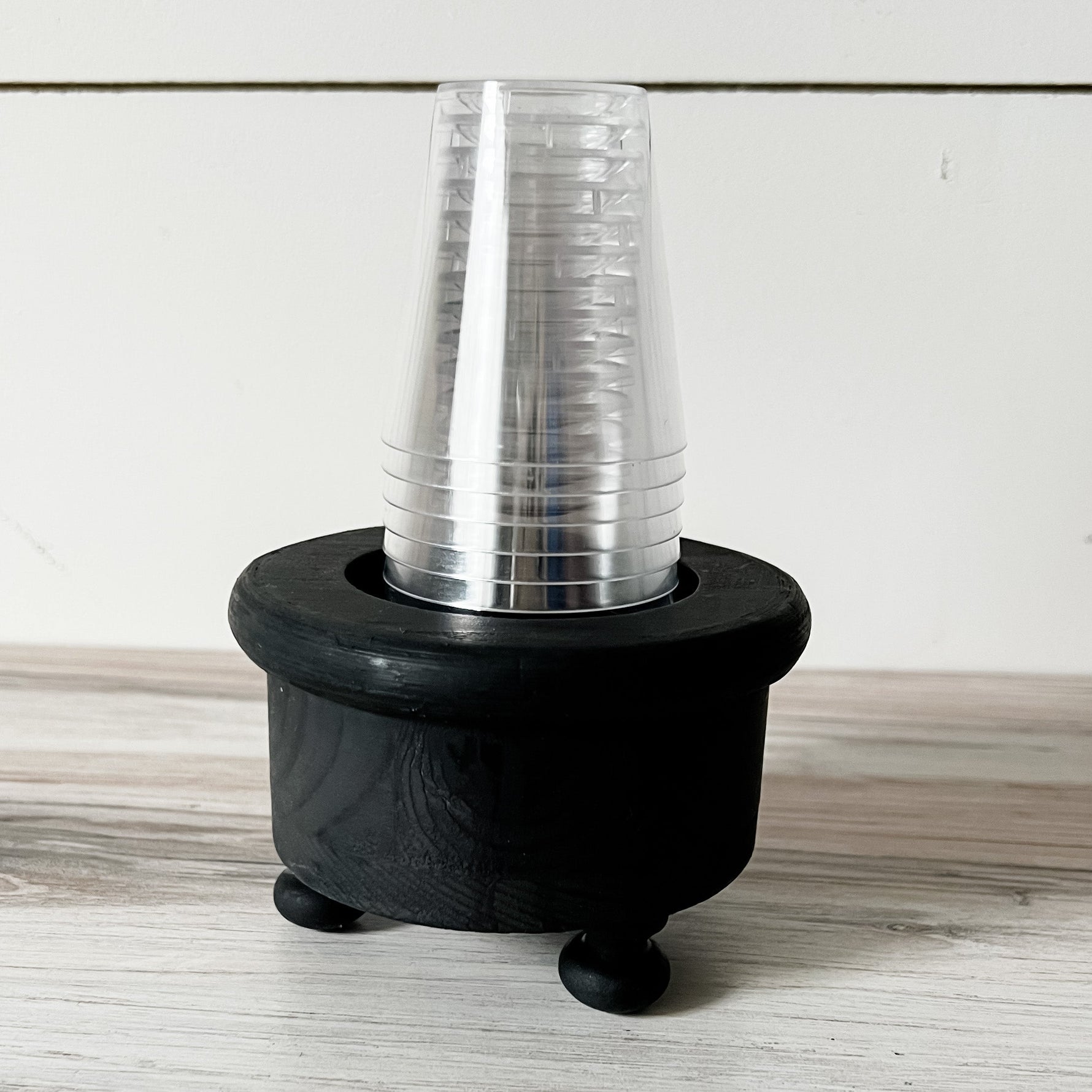 Party & Celebration Classy Shot Glass Holder entertaining hosting wood serveware