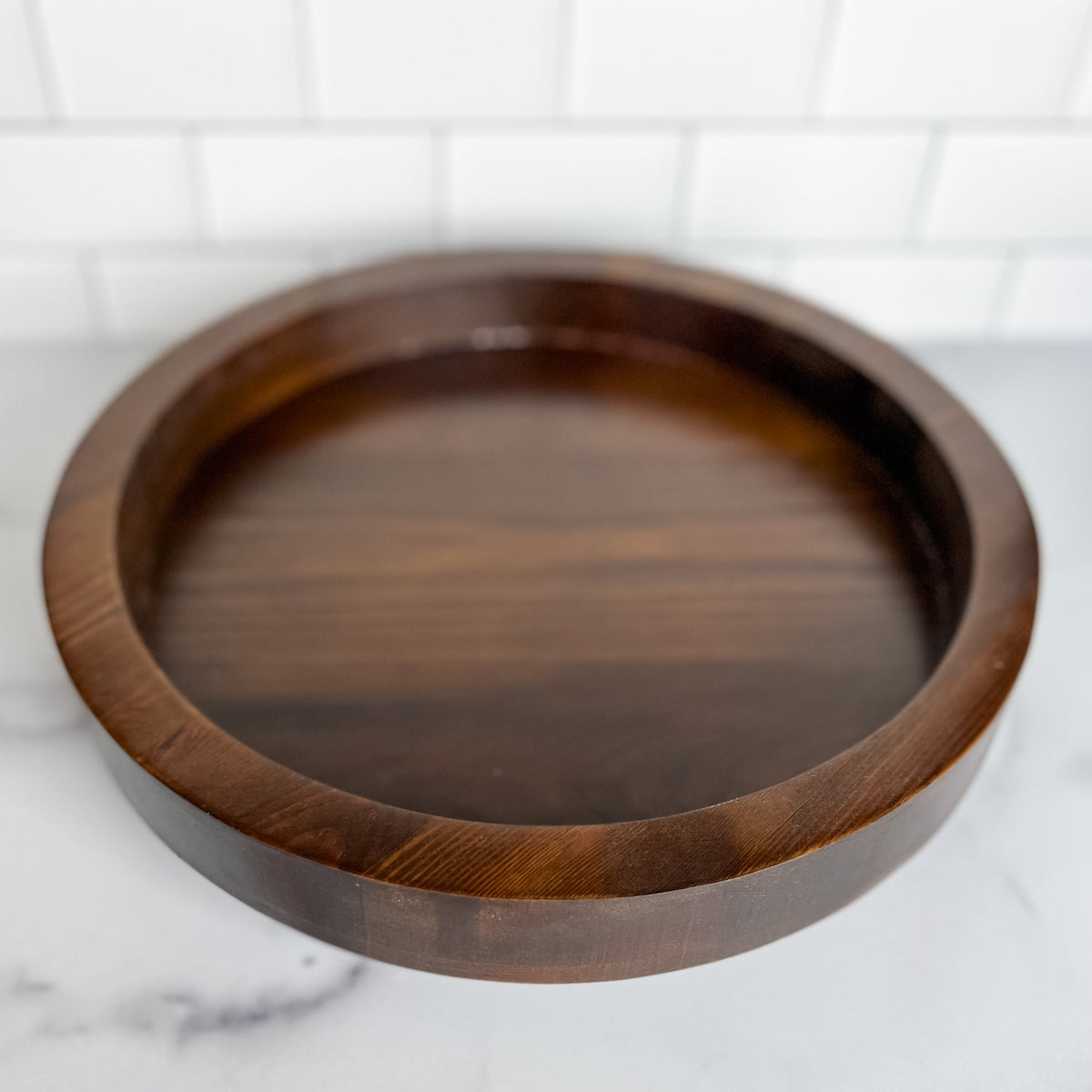 Party & Celebration Let's Celebrate! Plate Holder entertaining hosting wood serveware