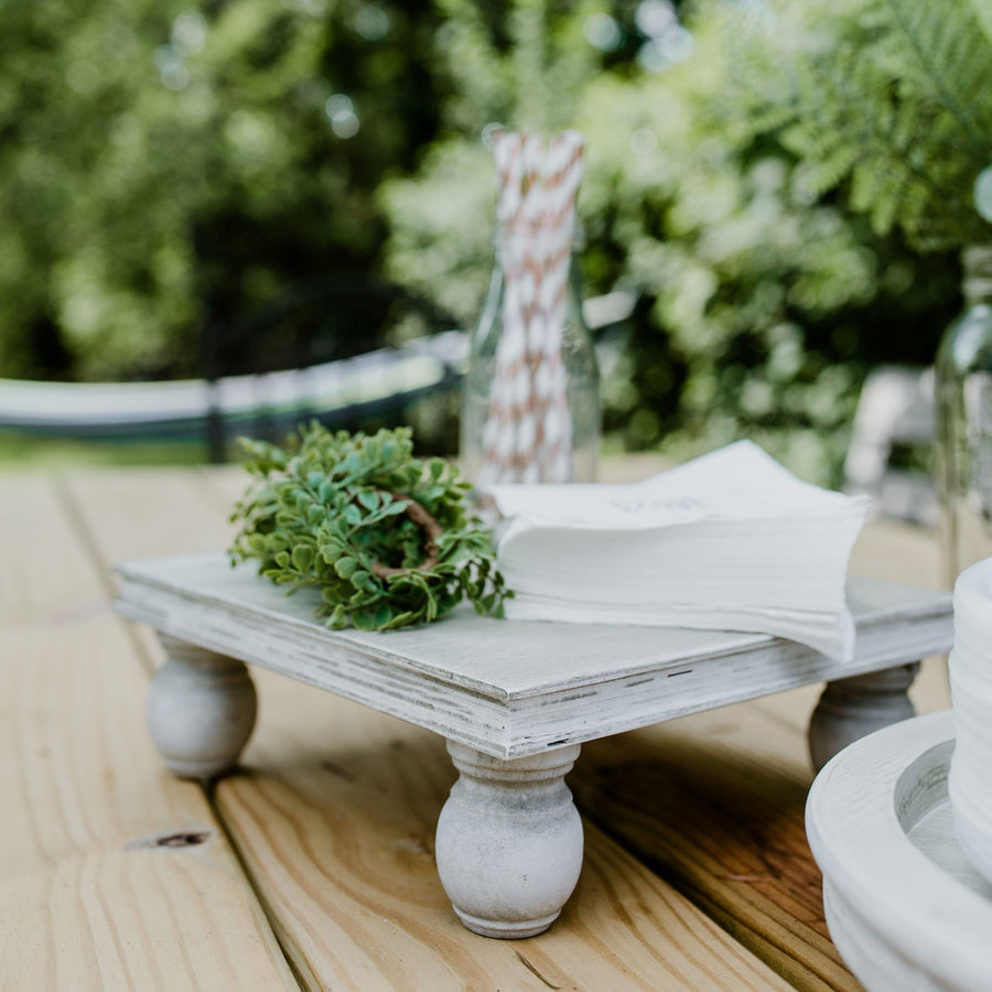 Raise Me Up Elevated Server entertaining hosting wood serveware