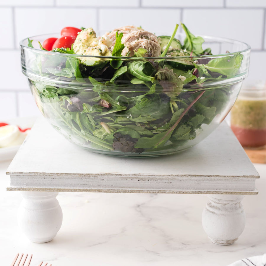 Raise Me Up Elevated Server entertaining hosting wood serveware