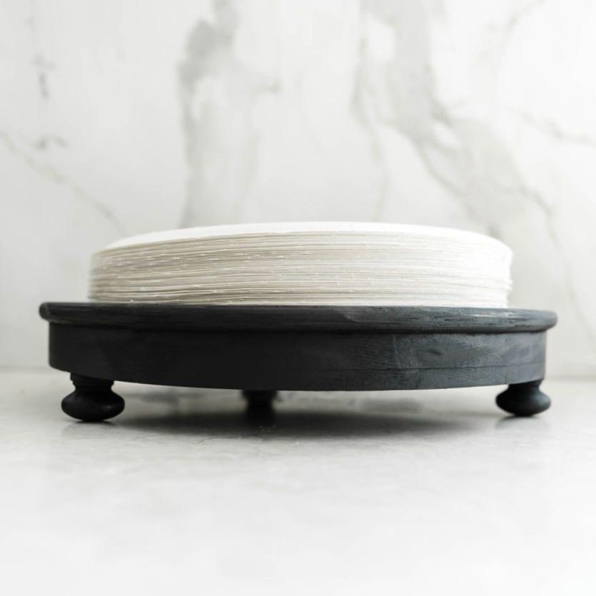 Party & Celebration Black I'm Classy Too! Plate Holder entertaining hosting wood serveware